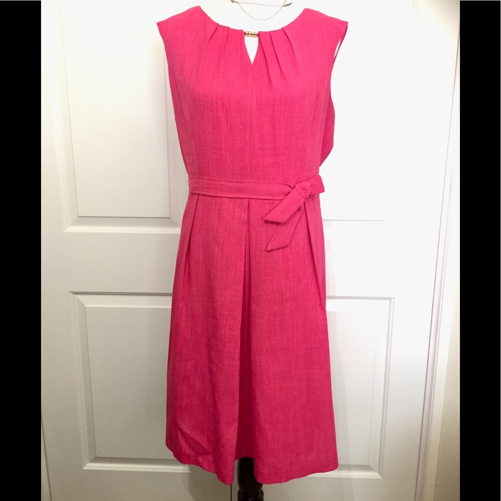 Ellen Tracy fuchsia dress